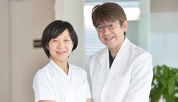 当院は、夫婦で診療を行っております。お気軽にご相談ください